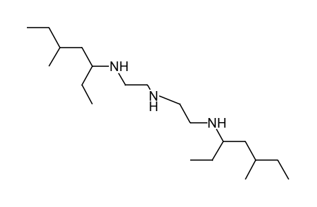 1,7-bis(1-ethyl-3-methylpentyl)diethylenetriamine