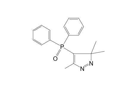 diphenyl(3,3,4-trimethyl-3H-pyrazol-4-yl)phosphine oxide