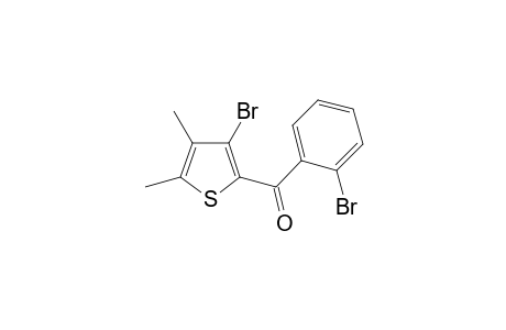 (3-Bromo-4,5-dimethylthiophen-2-yl)(2-bromophenyl)methanone