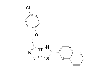 quinoline, 2-[3-[(4-chlorophenoxy)methyl][1,2,4]triazolo[3,4-b][1,3,4]thiadiazol-6-yl]-