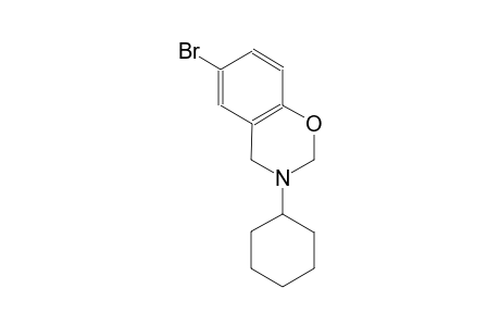 2H-1,3-Benzoxazine, 6-bromo-3-cyclohexyl-3,4-dihydro