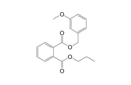 Phthalic acid, 3-methoxybenzyl propyl ester