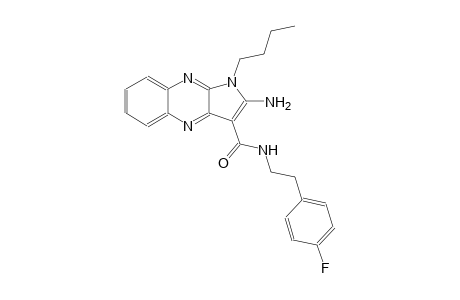 2-amino-1-butyl-N-[2-(4-fluorophenyl)ethyl]-1H-pyrrolo[2,3-b]quinoxaline-3-carboxamide