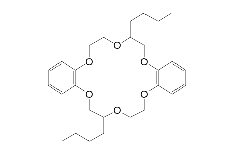 6,15-Dibutyl-2,3,11,12-dibenzo-1,4,7,10,13,16-hexaoxacyclooctadeca-2,11-diene