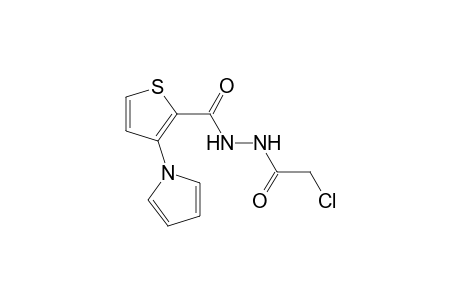 1-(Chloroacetyl-2-[3-(pyrrol-1-yl)-2-thenoyl]hydrazine