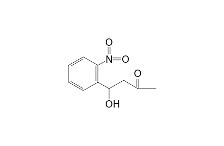 4-Hydroxy-4-(2-nitrophenyl)butan-2-one