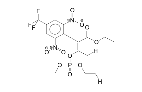 (E)-ETHYL-3-DIETHOXYPHOSPHORYLOXY-2-(2,6-DINITRO-3-TRIFLUOROMETHYLPHENYL)-2-BUTENOATE