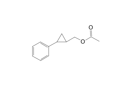 CYCLOPROPANEMETHANOL, 2-PHENYL-, ACETATE