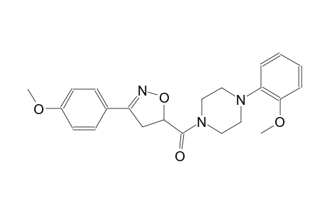 piperazine, 1-[[4,5-dihydro-3-(4-methoxyphenyl)-5-isoxazolyl]carbonyl]-4-(2-methoxyphenyl)-