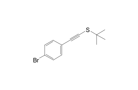 ((4-Bromophenyl)ethynyl)(tert-butyl)sulfane