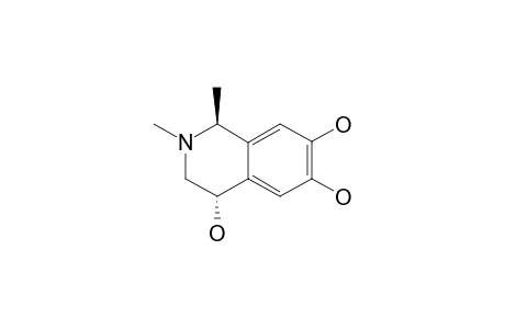 trans-1,2,3,4-Tetrahydro-1,2-dimethyl-4,6,7-isochinolintriol