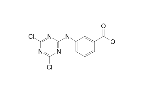 m-((4,6-Dichloro-1,3,5-triazin-2-yl)amino)benzoic acid