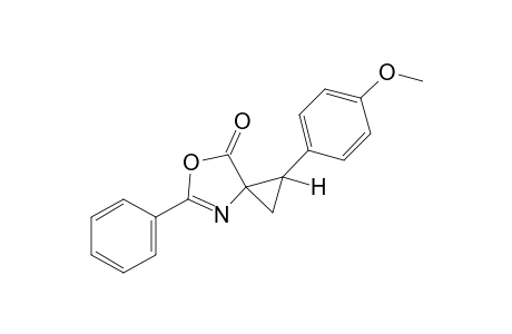 1-(p-Methoxyphenyl)-5-phenyl-6-oxa-4-azaspiro[2.4]hept-4-en-7-one