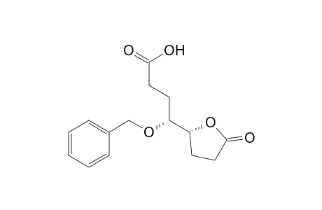 (4R)-4-benzoxy-4-[(2R)-5-ketotetrahydrofuran-2-yl]butyric acid