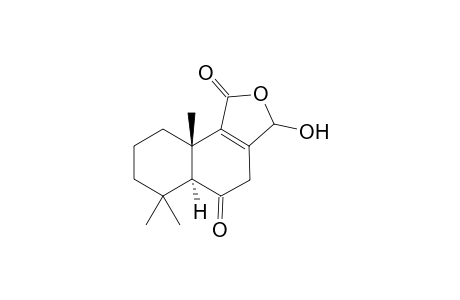 (5aS,9aS)-1-Hydroxy-6,6,9a-trimethyl-5a,6,7,8,9,9a-hexahydronaphtho[2,1-c]furan-3,5(1H,4H)-diones isomer