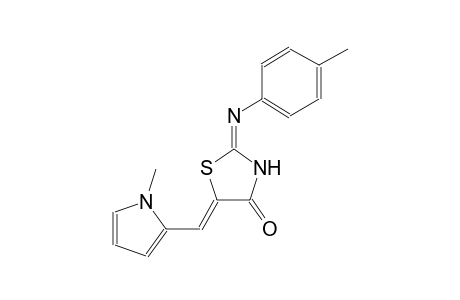 (5Z)-5-[(1-methyl-1H-pyrrol-2-yl)methylene]-2-(4-toluidino)-1,3-thiazol-4(5H)-one