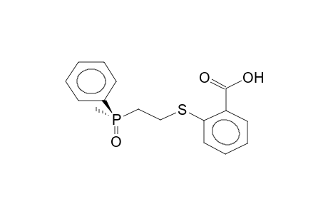 [BETA-(2-CARBOXYPHENYL)THIOETHYL]METHYLPHENYLPHOSPHINE OXIDE