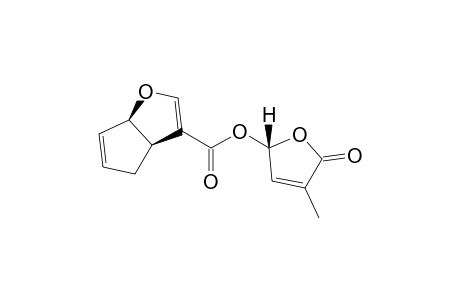 (3aR,6ac)-Dihydro-4H-cyclopenta[b]furan-2(S)-3-carboxylic acid 4-methyl-5-oxo-2,5-dihydrofuran-2-yl ester