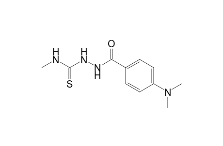 1-[p-(Dimethylamino)benzoyl]-4-methyl-3-thiosemicarbazide