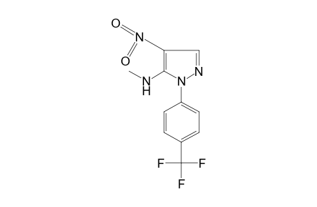 5-(METHYLAMINO)-4-NITRO-1-(alpha,alpha,alpha-TRIFLUORO-p-TOLYL)PYRAZOLE