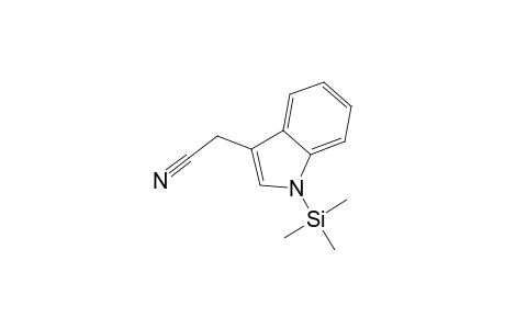 1H-Indole-3-acetonitrile, 1-(trimethylsilyl)-