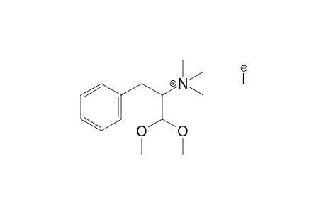(S)-[alpha-(dimethoxymethyl)phenethyl]trimethylammonium iodide
