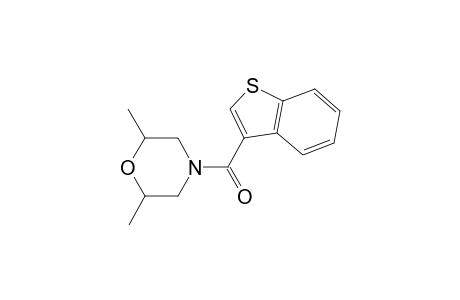 4-(1-Benzothien-3-ylcarbonyl)-2,6-dimethylmorpholine