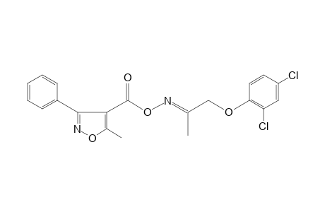 1-(2,4-dichlorophenoxy)-2-propanone, O-[(5-methyl-3-phenyl-4-isoxazolyl)carbonyl]oxime