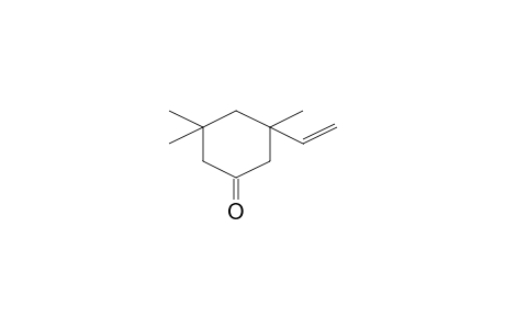 3-ethenyl-3,5,5-trimethylcyclohexan-1-one
