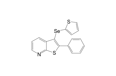 2-Phenyl-3-(thiophen-2-ylselanyl)thieno[2,3-b]pyridine