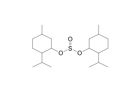 CYCLOHEXANOL, 5-METHYL-2-(1-METHYLETHYL)-, SULFITE (2:1), [1R-[1alpha(1R*,2S*,5R*),2beta,5alpha]]-