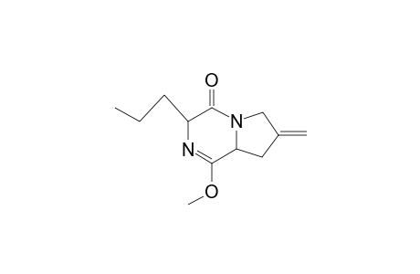 (3S,6R)-3-PROPYL-5-METHOXY-8-METHYLENE-1,4-DIAZABICYCLO-[4.3.0]-NONAN-2-ONE