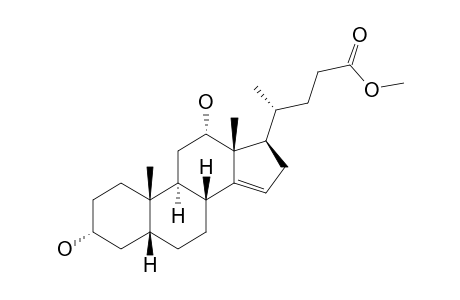 (4R)-4-[(3R,5R,8R,9S,10S,12S,13R,17R)-3,12-dihydroxy-10,13-dimethyl-2,3,4,5,6,7,8,9,11,12,16,17-dodecahydro-1H-cyclopenta[a]phenanthren-17-yl]pentanoic acid methyl ester