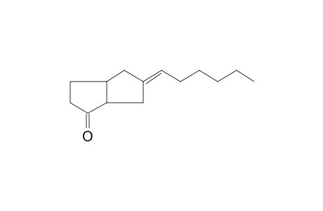 Bicyclo[3.3.0]octan-2-one, 7-hexylidene-, (E- or Z-)