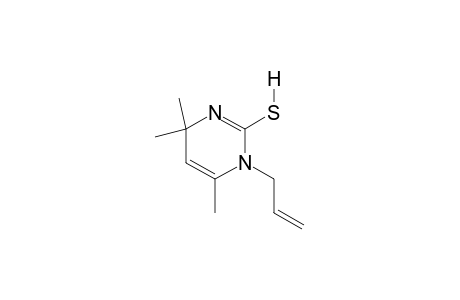 1-allyl-1,4-dihydro-4,4,6-trimethyl-2-pyrimidinethiol