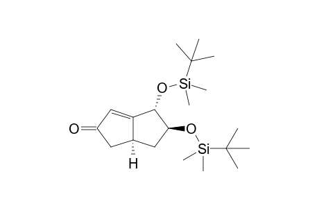 (5S,7S,8S) 7,8-Bis(tert-butyldimethylsiloxy)bicyclo[3.3.0]oct-1-en-3-one