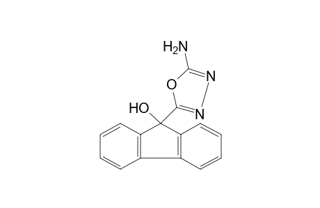 9-(5-amino-1,3,4-oxadiazol-2-yl)fluoren-9-ol