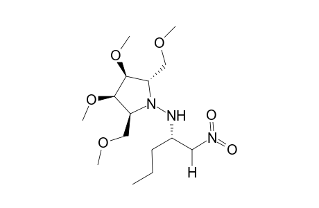 1-(1-Nitropent-2-yl)amino-3,4-dimethoxy-2,5-di(methoxymethyl)pyrrolidine