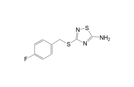 1,2,4-thiadiazol-5-amine, 3-[[(4-fluorophenyl)methyl]thio]-