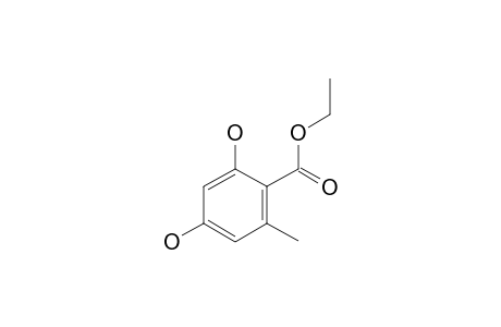6-methyl-β-resorcylic acid, ethyl ester