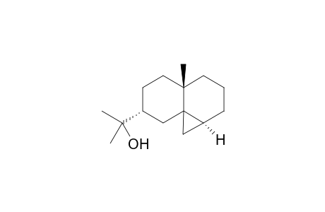 7.alpha.-(1-hydroxy-1-methylethyl)-4a.beta.-methyl-1a.alpha.-decahydrocyclopropa[d]naphthalene