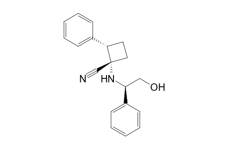 (1S,2S)-1-[[(1R)-2-hydroxy-1-phenyl-ethyl]amino]-2-phenyl-cyclobutanecarbonitrile