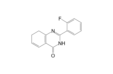 2-(ORTHO-FLUOROPHENYL)-7,8-DIHYDRO-3H-QUINAZOLIN-4-ONE