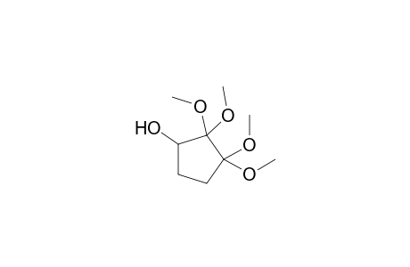 2,2,3,3-Tetramethoxycyclopentanol