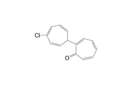 2-(4-Chloro-2,4,6-cycloheptatrienyl)-tropone