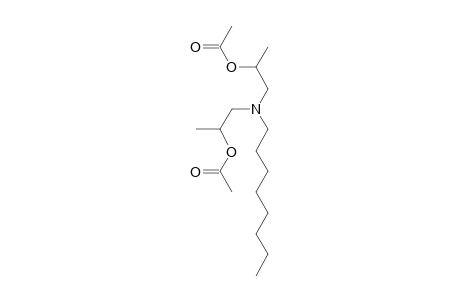 1,1'-(Octylazanediyl)bis(propan-2-ol), diacetate