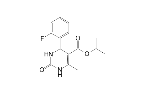 4-(2-fluorophenyl)-2-keto-6-methyl-3,4-dihydro-1H-pyrimidine-5-carboxylic acid isopropyl ester