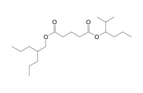 Glutaric acid, 2-methylhex-3-yl 2-propylpentyl ester