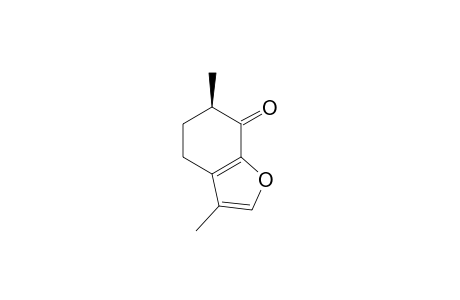 (R)-3,6-dimethyl-5,6-dihydrobenzofuran-7(4H)-one