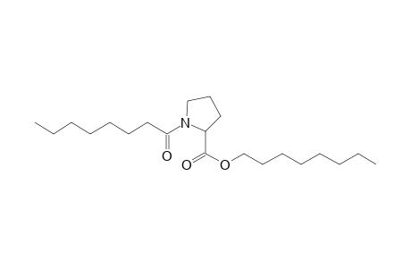 L-Proline, N-octanoyl-, octyl ester